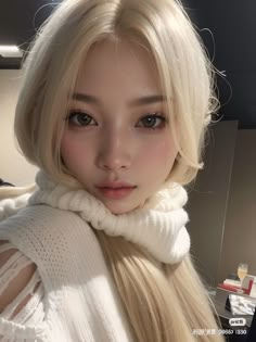 Aesthetic China, Long Blonde, Blonde Hair, A Photo, Blonde, China, Mirror, Hair