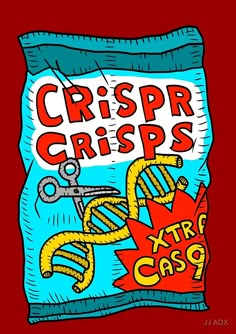 a bag of crisper crispes with scissors on it