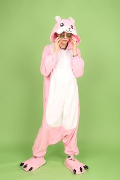 teen onesies, PJs, and accessories all at Onesieful.com Baby Pink Rabbit Onesie | Wonzee TBC Unicorn Onesie, Royal Pink, Womens Onesie, Unicorn Fashion, Unicorn Costume, Bunny Outfit, The Easter Bunny