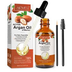 PRICES MAY VARY. Argan Oil for Hair: Argan Oil is enriched with vitamin E, a powerful natural antioxidant, perfect for dry, damaged and overworked hair. Just 2-5 drops per use provides your hair with powerful antioxidants and fatty acids, helping you strengthen hair roots, reduce bifurcations, and make hair healthier. 100% Pure & Natural: Argan Oil is 100% pure cold pressure extraction, organic and contains no artificial ingredients. Nourishing Skin: Argan Oil has a naturally soothing and moistu Smooth Skin Body, Argan Oil For Hair, Essential Oil Hair Growth, Smooth Shiny Hair, Strengthen Hair Roots, Natural Hair Treatments, Cold Pressed Oil, Argan Oil Hair, Oil For Hair