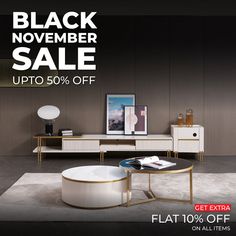 black november sale up to 50 % off with extra 10 % off on all items