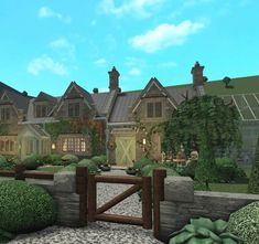 Bloxburg House Ideas Exterior Dark Academia, Cottagecore Mansion Bloxburg, Dark Academia House Exterior Bloxburg, Cozy Cottage Bloxburg House, Cute Cottage Bloxburg, Cottages Bloxburg, Bloxburg House Detailed, Abandoned House Bloxburg, Dark Academia House Bloxburg