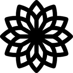 a black and white image of a flower