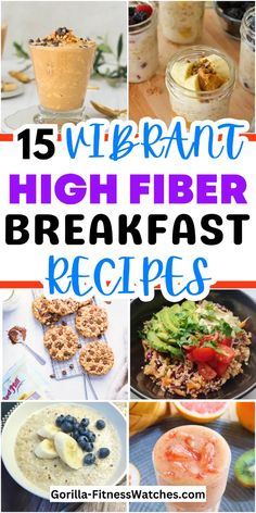 the best high fiber breakfast recipes