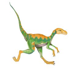 an image of a dinosaur that is walking