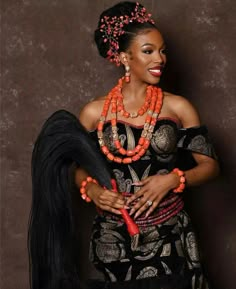 The Isiagu dress epitomizes African tradition, particularly for Igbo brides and attendees at African-themed events. This attire exudes regal charm and cultural significance, ideal for weddings and celebrations with its graceful silhouette and dramatic flair. For the best fit of this dress, kindly provide the following measurements for the Lady: Round Bust Round Underbust Round Waist Round Hip Shoulder to underbust Shoulder to waist Full-length of Dress Thank you and Happy Shopping. Aesobi Dresses, Isiagu Styles For Ladies, Igbo Attire, Igbo Wedding Dress, Formal Wedding Guest Attire, Bride Attire, Traditional Wedding Attire, Traditional Weddings, African Inspired Clothing