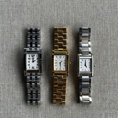 Vintage Coach Watches, Stainless Steel. As Is! Silver Watch With Rectangular Dial For Everyday, Silver Timeless Watch For Everyday, Classic Coach Watch For Formal Occasions, Classic Coach Watches For Formal Occasions, Coach Watch With Diamond Hour Markers, Coach Watches With Diamond Hour Markers And Round Dial, Timeless Coach Jewelry For Gift, Luxury Coach Watches With Diamond Hour Markers, Luxury Coach Watch For Gift