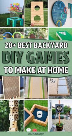 the best backyard diy games to make at home