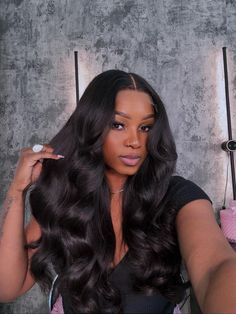 22inches, 6x6 lace closure. 100 % Glueless Wig and ready to wear. Black Wig With Layers, Wig With Layers, Mixed Rice, Glueless Wig, Black Layers, Black Wig, Lace Closure, Black Is Beautiful, Hair Inspo