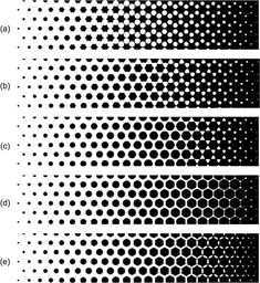 three different lines with dots on them, one is black and the other is white