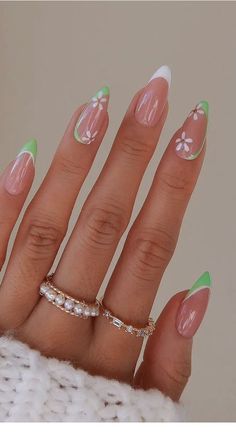 Spring Acrylic Nails, Purple Nail, Almond Acrylic Nails, Classy Nails