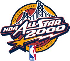 the logo for the golden state all - star 2000 basketball tournament in san francisco, california