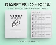 ⭐️⭐️ READY TO UPLOAD PDF FILE ⭐️⭐️ Diabetes Log Book KDP Interior SPECIFICATION: ✔️Welcome Page ✔️Dimensions: (6"X9") and (8.5X11) Inches ✔️Pages: 120 Pages ✔️High-Quality Print Ready PDF ✔️KDP tested The files were created with high resolution 300dpi to ensure a crisp and clear print. For questions or further information please contact us. Kdp Interior, Log Book, Resolution, Log, Party Supplies, Books