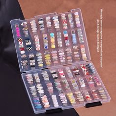 Nail Tips Display Box Manicure Collector Box Nail Art Showing Shelf Gel Polish Manicure Color Card Chart Painting Display Board Package contains: 1pcs* nail style display box Book Nail Art, Manicure Colors, Gel Polish Manicure, Nagel Tips, Classic Nails, Bagan, Display Board, Manicure Tools, False Nail