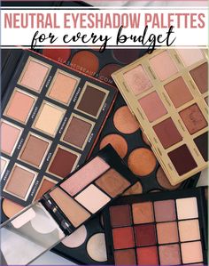 One of these five neutral eyeshadow palettes is bound to be your next favorite-- no matter what your budget! Best neutral shadow palettes from $3 to $40. Drugstore Eyeshadow Palette, Scared Me, Windows To The Soul, Best Eyeshadow Palette, Cute Eyeshadow Looks, Neutral Eyeshadow Palette, Budget Beauty, Best Eyeshadow, Neutral Eyeshadow