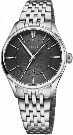 Oris Artelier Date Diamonds 56177244053MB Item #: 56177244053MB Divers Watch, Mechanical Watch, Swiss Made