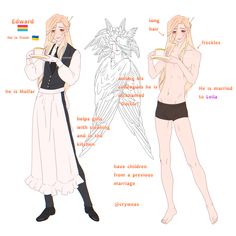 Ukraine anime art Male Maid, Maid Aesthetic, Undertale Drawings, D&d Dungeons And Dragons, Animated Drawings, Anatomy Reference, Character Sheet, Monster Girl, Fantasy Clothing