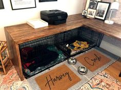 Well  let us take a look at the facts here. To begin with  most dogs feel more relaxed in a soft warm crate than in a cold and dry one. Dog Crate Ideas, Trailer Renovation, Dog Room Decor, Dog Bedroom, Puppy Room, Dog Corner, Dog Spaces