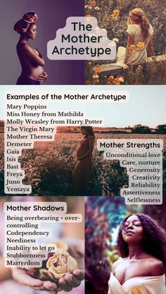 The Mother Archetype Infographic Mother Archetype Aesthetic, 7 Feminine Archetypes, The Mother Archetype, Archetypes Art, Mother Character, Mother Archetype, Developing Characters, Feminine Archetypes, Spiritual Center