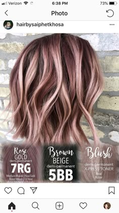 Cream Balayage, Rose Gold Hair Ombre, Blond Rose, Hot Damn, Rose Gold Hair, Hair Color Balayage, Gold Hair