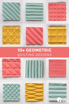 the top ten geometric quilting designs