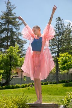 Women Pink Dress, Sheer Tulle Dress, Pink Tulle Dress, Vestidos Retro, Vestidos Color Rosa, Tulle Top, Transparent Dress, Plus Size Cocktail Dresses, Pink Tulle