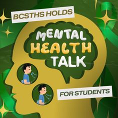 mental health talk for students with green leaves in the background