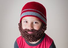 "THIS IS NOT A PHYSICAL ITEM, BUT A DIGITAL PDF FILE ONLY! This beard beanie will make for an amazing gift, the perfect halloween costume or photo prop. It also works great as an original hat to wear around in the cold! The pattern is very detailed. It has instructions for making both a straight beard or a curly beard. It also gives the option for you to attach the beard or make a removable as well as adjustable beard. BEARD BEANIE PATTERN DETAILS: *Sizes: 12-18 months, 18-24 months, 2-3 years, Crochet Beard Beanie, Fall Cap, Crochet Beard, Beard Beanie, Curly Beard, Baby Kostüm, Large Eyes, Beanie Pattern, Winter Beanie