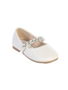 s116_WHT_2.jpg?0 Kids Dress Shoes, Zapatos Mary Jane, Top Kids, Color Shoes, Girls Flats, Ballet Girls, Special Dresses, Mary Jane Flats, Dress Shoe