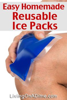 When someone is injured, it’s nice to have an ice pack handy. These easy homemade reusable ice pack recipes using easy ingredients are just what the doctor ordered! Skunk Smell Remover, Flavored Tea Recipes, Homemade Shampoo Recipes, Living On A Dime, Lip Gloss Recipe, Skunk Smell, Homemade Lip Balm Recipe, Homemade Christmas Presents