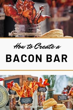 how to create a bacon bar