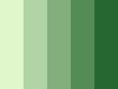 a green color scheme with vertical stripes