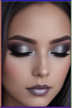 step by step makeup tutorial for beginners Smokey Eye For Green Eyes, Smokey Eye For Blue Eyes, Smokey Eye For Beginners, Easy Smokey Eye Tutorial, Easy Smokey Eye, Smokey Eye Makeup Steps, Grey Smokey Eye, Dramatic Smokey Eye, Natural Eye Makeup Tutorial