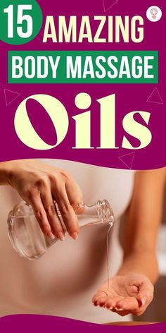 15 Amazing Body Massage Oils : Picking any random herbal oil is not going to give you the right relaxing effects – as not all types of oils work best for all types of massages. That’s why I am here to help you pick the right body massage oil that suits your needs. Let’s dig deeper. #beauty #skin #skincare #massageoil Best Oils For Massage, Coconut Oil Massage Oil Recipe, Best Massage Oil For Couples, Best Oil For Body Massage, Diy Massage Oil Recipes, Homemade Massage Oil, Massage Oil Bottle, Oils And Their Benefits, Massage Ideas