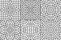 an abstract black and white background with geometric shapes in the form of squares or circles