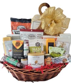 Charcuterie Board Gift Basket - Sun Valley Baskets & Gifts Luxury Gift Basket, Truffle Cookies, Gift Tray, Snack Gift, Gourmet Gift Baskets, Tea Cookies, Wafer Cookies, Gourmet Treats, Chocolate Assortment