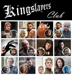 the game of thrones poster is shown with many different faces and characters on it