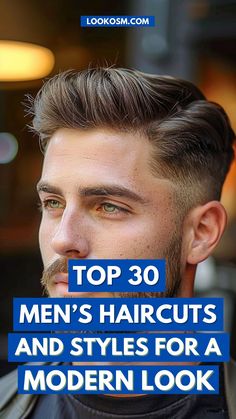 Unlock Your Style Potential: 30 Modern Men’s Haircuts to Try Men’s Hair Taper, Mens Haircut Pompadour, Long Too Short Sides Men, Men’s Haircuts Long On Top Short Sides, Pomadore Hair Men, Mens Haircut Thick Hair Wavy, Hairstyles For Men Thick Hair, Men Haircut Styles 2024, Mens Haircut Long On Top Short On Sides High Fade