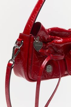 Multipocket micro bag - Red Micro Bag, Denim T Shirt, Children Shoes, Goat Leather, Clothes Collection, Small Leather Goods, Magnetic Closure, Flap Pocket, Amazing Jewelry