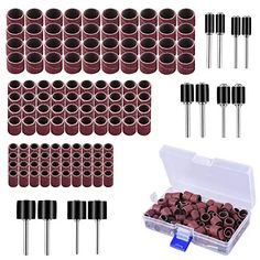 10mm round hole drilling set with case and 12mm holes for dispenser