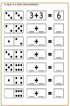 a printable worksheet with numbers and symbols for children to practice addition skills