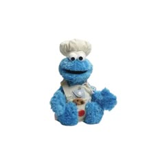 a stuffed animal with a chef's hat on