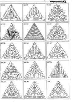 an image of pyramids that have been made in the style of person's work