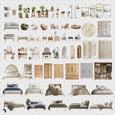 Cutout Scandinavian Bed Room Mood Board - Toffu Co Furniture Collage, Collage Architecture Interior, Collage Interior Design, Sectional Collage Architecture, Interior Design Collage Mood Boards, Scandinavian Bed, People Cutout, Scandinavian Architecture, Living Room Setup