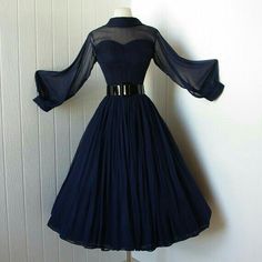 Bombshell Dress, Vintage 1950s Dresses, Fancy Dresses, A Dress, Dream Dress, Lany, Pretty Dresses, A Black