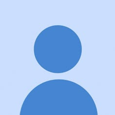 an image of a person with blue circles in the middle on a light blue background