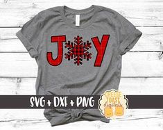 Etsy :: Your place to buy and sell all things handmade Joy Svg, Cricut Patterns, Shirts Diy, Christmas Cricut, Spiritual Clothing, Cricut Shirts, Svg Ideas, Christmas Tee Shirts