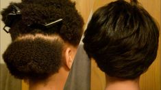 SILK BLOWOUT ON MY TWA (4B/4C) - YouTube Blowout Short, Silk Blowout, Natural Blowout, Silk Press Hair