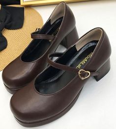 European Shoes, Kawaii Shoes, Funky Shoes, Best Version Of Yourself, Brown Shoes, Swag Shoes