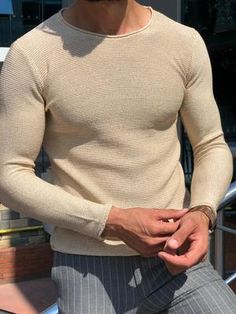 Beige Color Code, Slim Fit Polo, Polo Sweater, Color Code, Beige Color, Color Coding, Knitwear, Turtle Neck, Slim Fit